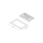 گاز رومیزی کن مدل پولاریس Polaris - تصویر 7
