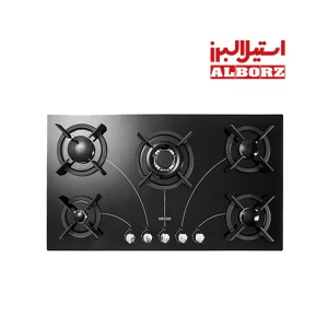گاز رومیزی استیل البرز مدل G 5908