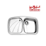 سینک ظرف شویی استیل البرز مدل 618