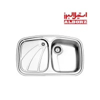 سینک ظرف شویی استیل البرز مدل 618