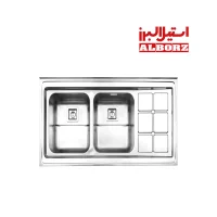 سینک ظرف شویی استیل البرز مدل 761
