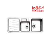 سینک ظرف شویی استیل البرز مدل 814