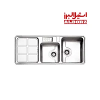 سینک ظرف شویی استیل البرز مدل 815