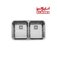سینک ظرف شویی استیل البرز مدل 935
