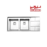 سینک ظرف شویی استیل البرز مدل 950