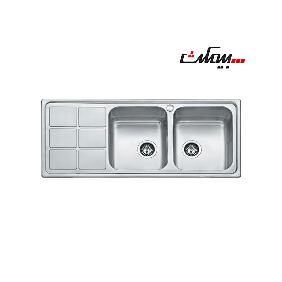 سینک-ظرف-شویی-بیمکث-مدل-BS-741 سینک-ظرف-شویی-بیمکث-مدل-BS-741