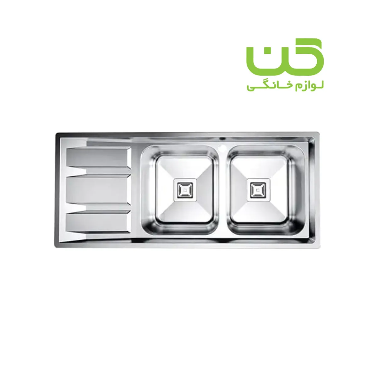 سینک ظرف شویی کن مدل 8112S سینک ظرف شویی کن مدل 8112S