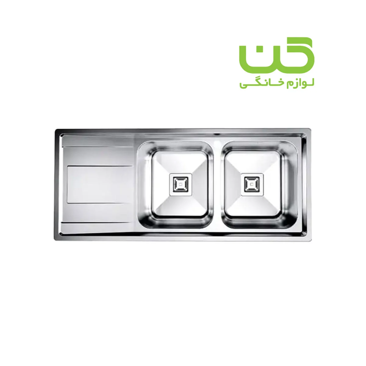 سینک ظرف شویی کن مدل 8122S سینک ظرف شویی کن مدل 8122S